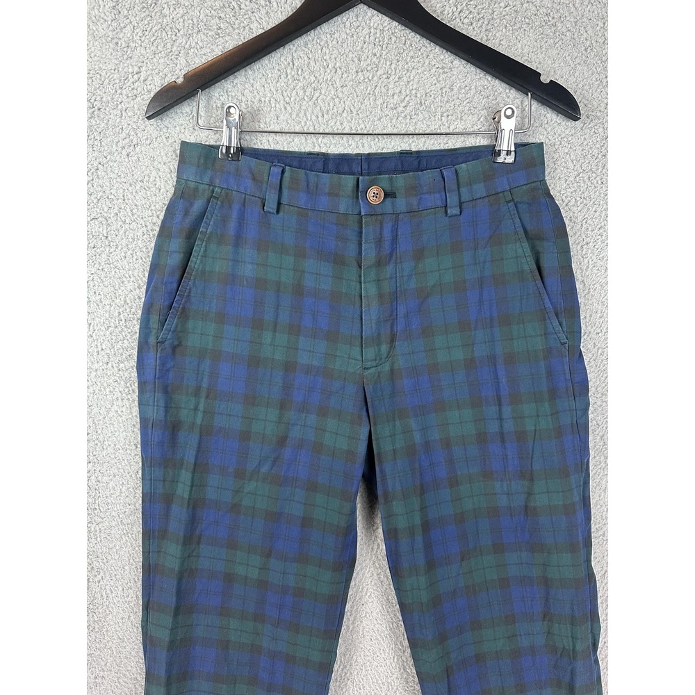 Brooks Brothers Clark Pants Mens 30x30 Tartan Scottish Plaid Classic Fit Preppy